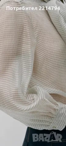 Дамска риза от 100 % коприна, снимка 3 - Ризи - 49325101