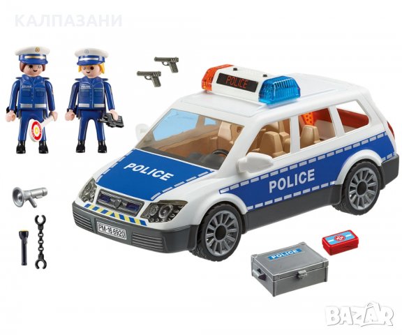 Playmobil - Полицейска кола със звук и светлини 6920 , снимка 2 - Конструктори - 33606318