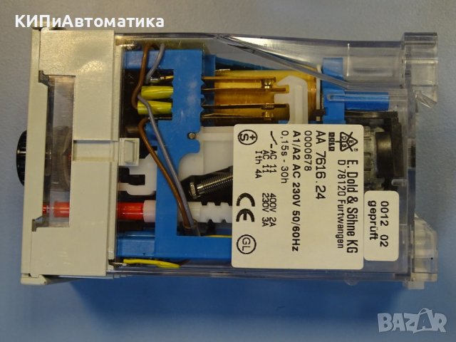 реле време DOLD AA7616.24 timer on-delay 0.15s-30h, снимка 7 - Резервни части за машини - 39382777