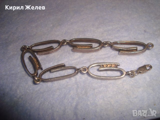 СРЕБЪРНА СКЪПОЦЕННА АРТ ГРИВНА СРЕБРО 925 с ИНКРУСТИРАНИ ФАСЕТИРАНИ РОЗОВИ КАМЪЧЕТА КРИСТАЛ 28733, снимка 5 - Гривни - 37268961