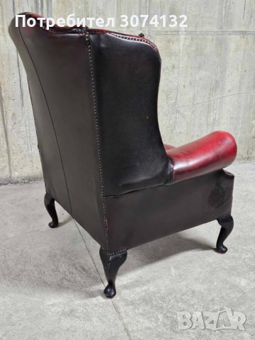 Кресло в стил Честърфийлд, снимка 3 - Дивани и мека мебел - 43358915