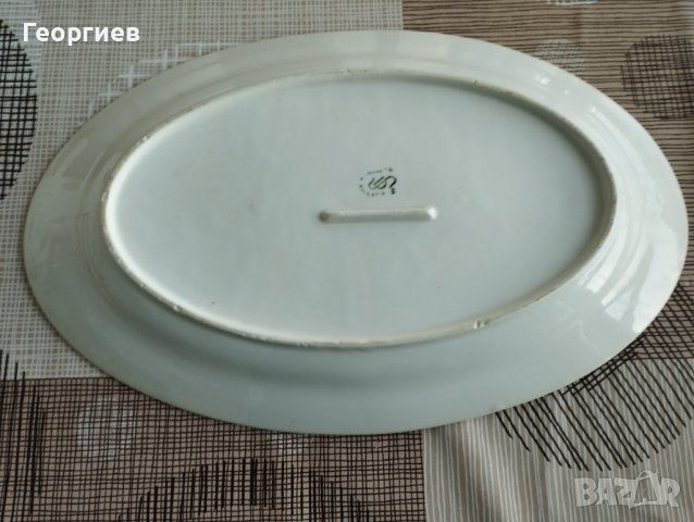 Голяма порцеланова чиния за плато (сирена,колбаси), снимка 2 - Чинии - 39078116