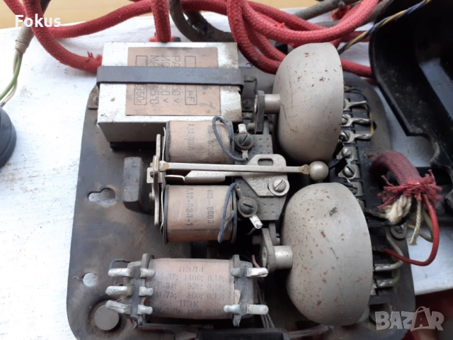 Рядък съветски руски бакелитен телефон ВЕФ - КГБ, снимка 7 - Антикварни и старинни предмети - 51524517