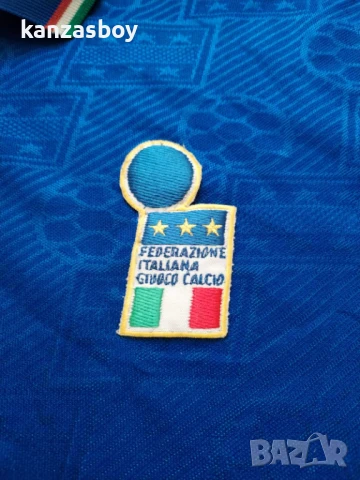 italy 90s home football jersey vintage retro italia - ретро футболна тениска , снимка 2 - Тениски - 50774456