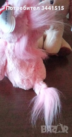 Плюшени играчки еднорог TY Plush Unicorn Pink, Estelle и куче Ty Plush Dog, Bumpkin , снимка 3 - Плюшени играчки - 43774794