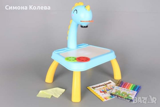 ✨Детска рисувателна масичка с проектор 