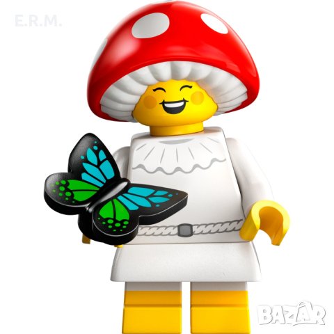 Lego minifigures 71045 Минифигурки серия 25 Mushroom Sprite
