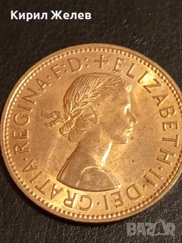 Стара монета 1 пени 1967г. Великобритания Кралица Елизабет втора 29792, снимка 5 - Нумизматика и бонистика - 49082794