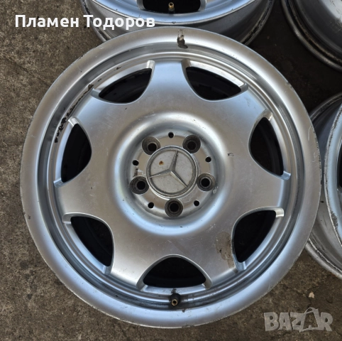 Джанти МЕРЦЕДЕС 16 цола MERCEDES ORIGINAL, снимка 3 - Гуми и джанти - 51442813