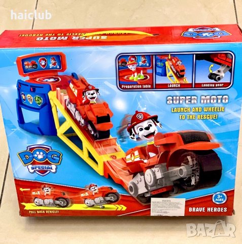 Камион Пес патрул / Pow patrol камион , снимка 12 - Коли, камиони, мотори, писти - 31157496