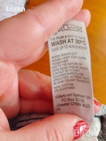 *Marks& Spencer*Летни дънки тънка материя , снимка 5 - Дънки - 52546635