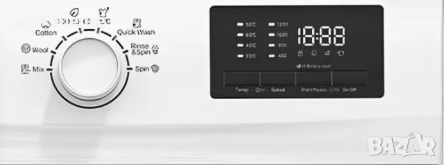 Пералня Muhler SWM610WF,6kg,1000rpm, снимка 4 - Перални - 47596681