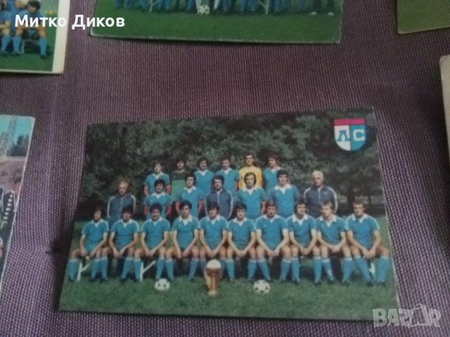 Календарчета на Левски-Левски Спартак-Витоша-1973-75-77-78-79-81-82-83-84-89, снимка 12 - Футбол - 38290315