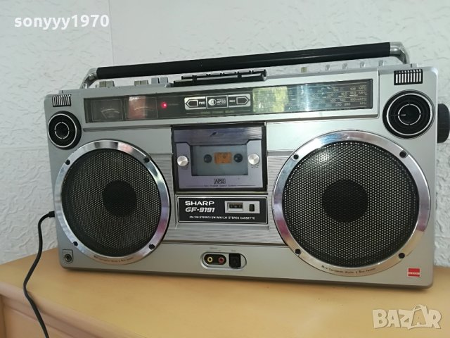 *sharp-КОЛЕКЦИОНЕРСКА МАшИНА-ВНОС шВЕИЦАРИЯ, снимка 4 - Радиокасетофони, транзистори - 26401090