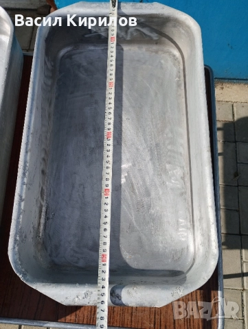 Алуминиеви тави за печене на питки,месо и др., снимка 3 - Съдове за готвене - 52214324