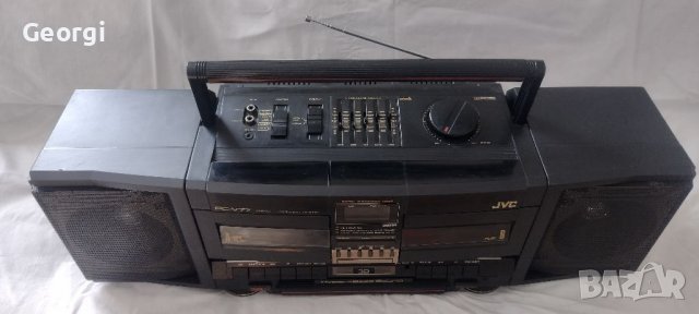 Радио касетофон JVC PC V77 , снимка 3 - Радиокасетофони, транзистори - 38408573