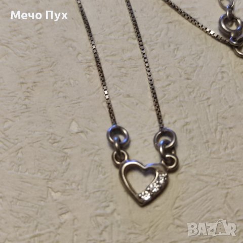 Сребърен синджир (256), снимка 3 - Колиета, медальони, синджири - 43385599