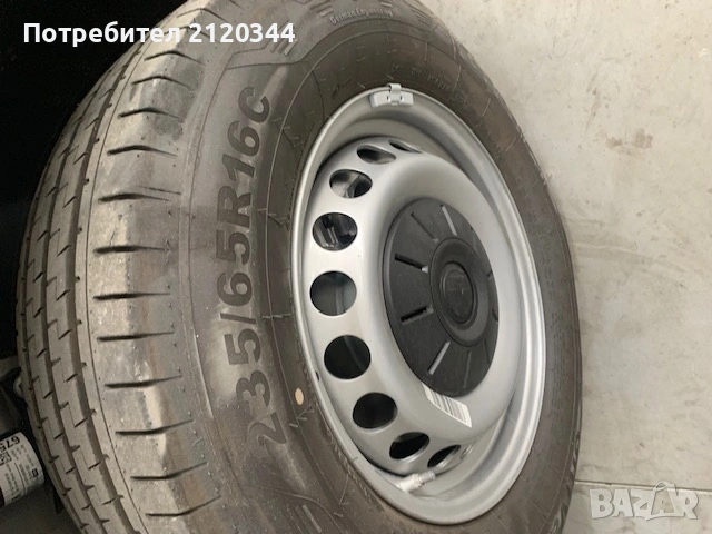 Комплект Джанти и Гуми за Бус VW Крафтер, снимка 4 - Части - 53491104