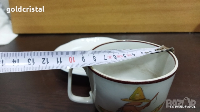 Стар български порцелан Изида детски мотиви , снимка 7 - Антикварни и старинни предмети - 52030865