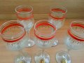 Ретро стъклени чаши, снимка 5