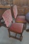 Масивни столове с плюш и капси внос Германия-ОБЯВЕНАТА ЦЕНА Е ЗА БРОЙ!, снимка 2