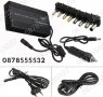 Универсално зарядно за лаптоп 120W,12V/24V, кабел за 220V и за запалка, снимка 7