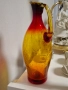 Винтидж стомна Арт стъкло , снимка 9