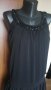 Черна рокля H&M с колие от камъни ПРОМОЦИЯ👗🍀S, М, М/Lр-р👗🍀 арт.425, снимка 3