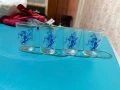 Комплект 4 ретро чашки с двустранна картинка, снимка 1