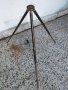 120см Фото триножник стар метален сгъваем, снимка 1