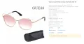 GUESS дамски слънчеви очила модел GU7528 28Z, снимка 2