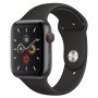 Силиконова каишка Apple watch 7 – 45mm, 41mm черна, Black, снимка 3