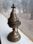 Старо възрожденско масивно и тежко бронзово кандило кадило, снимка 1