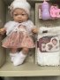 Реалистична Кукла бебе с рокля и Аксесоари, снимка 1 - Кукли - 43252317