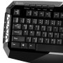Клавиатура USB Геймърска SHARKOON Skiller gaming multimedia Keyboard, снимка 3