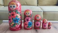 матрйошки комплект 5 броя за ценители , снимка 1