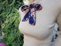 Сладурска блуза в бежово, универсален размер