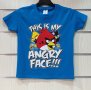 Нова детска тениска с трансферен печат Angry Birds, снимка 3