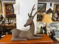 Голяма бронзова скулптура на елен. №7389, снимка 10