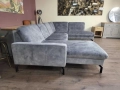 ПРОМОЦИЯ!!! П - образен ъглов диван от плат сив LS701521, снимка 6