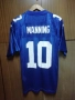 New York Giants Manning #10 Reebok Jersey NFL оригинална тениска фланелка Ню Йорк Манинг, снимка 1