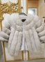 Дамско луксозно палто от лисица, снимка 1 - Палта, манта - 27398476