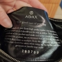 Кожена маркова чанта Adax (Германия), естествена кожа, снимка 6