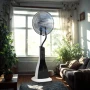 Вентилатор с водна мъгла Diplomat DX-66, 90W 16" мултифункционален, LED, дистанционно управление, снимка 4