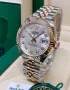 Rolex Datejust 36mm Two-Tone Rose Gold MOP Dial Automatic Дамски Различни Варианти, снимка 3