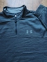 Under Armour Men's Armour Fleece 1/4 Zip Slub - ГОЛЯМА мъжка блуза НОВО БЕЗ ЕТИКЕТИ 3ХЛ, снимка 4