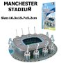 3D пъзел: Etihad, Man City - Футболен стадион Етихад, Манчестър Сити (3Д пъзели), снимка 1 - Игри и пъзели - 43761870