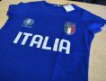 Дамска тениска на Италия за EURO 2020!Дамски футболни фен тениски!Дамска тениска на ITALIA!
