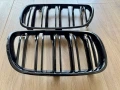 Решетки Бъбреци Двойни Черен Гланц за БМВ BMW X3 E83 2007 - 2010г., снимка 4