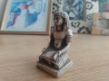каменна статуетка на жена от Египет, снимка 1 - Статуетки - 40287032